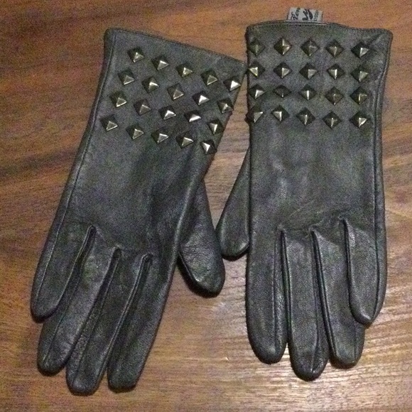 NWOT Y2K Renee’s NYC Leather Gloves - Picture 2 of 8
